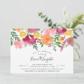 カリフォルニアのポピーのブライダルシャワーへの招待 招待状 (スタンド正面)