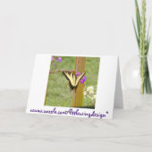 カリフォルニアのポピー母の日 カード (裏面)