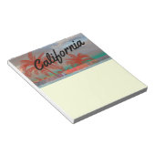 カリフォルニアのメモ帳 ノートパッド (アングル)