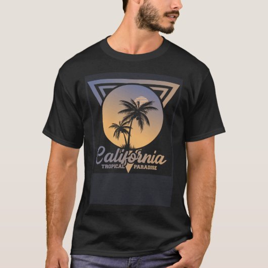 カリフォルニアのロンビーチサーファー男性女性の子供 Tシャツ (正面)