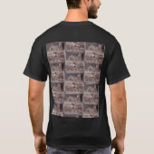 カリフォルニアの三枚肉から作ったヤギの内臓のジンファンデル Tシャツ (裏面)