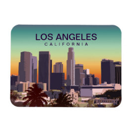 カリフォルニアの下町 マグネット