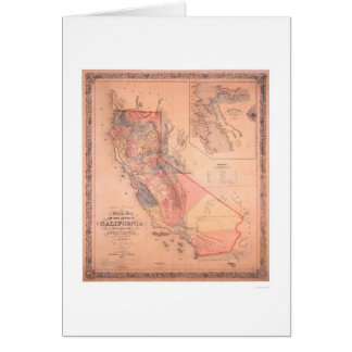 カリフォルニアの公式の地図