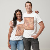 カリフォルニアの公式の地図 Tシャツ (ユニセックス)