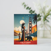 カリフォルニアの冒険の国 ポストカード (スタンド正面)