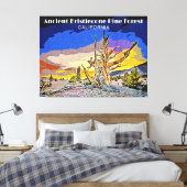 カリフォルニアの古代ブリスレコーンパイン林 キャンバスプリント (インサイチュ (寝室))