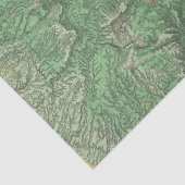 カリフォルニアの土地分類の地図 薄葉紙 (詳細)