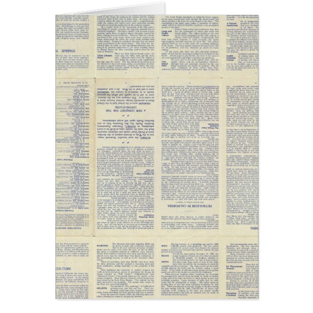 カリフォルニアの地図3 (正面)