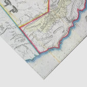 カリフォルニアの地図 薄葉紙 (詳細)