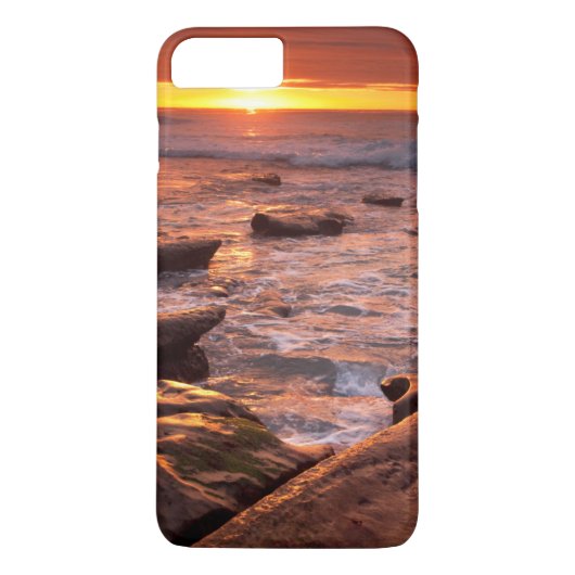 カリフォルニアの夕日のタイドプール Case-Mate iPhoneケース (裏面)