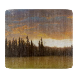 カリフォルニアの夕日（カリフォルニアの風景） カッティングボード