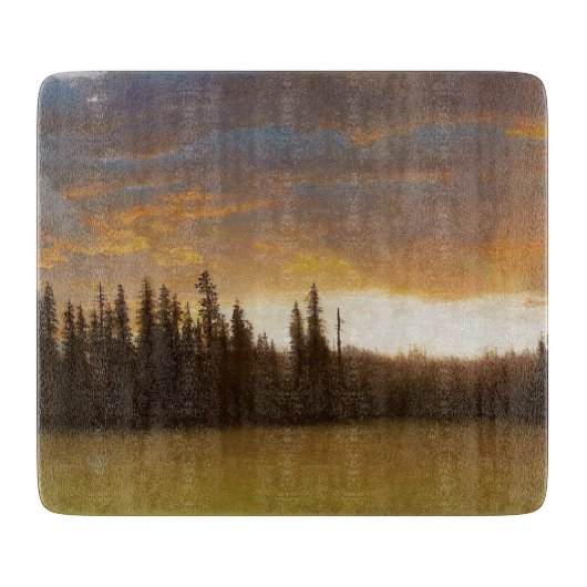 カリフォルニアの夕日（カリフォルニアの風景） カッティングボード (正面)