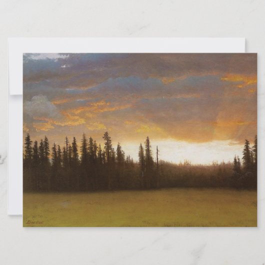 カリフォルニアの夕日（カリフォルニアの風景） カード (正面)