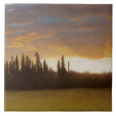 カリフォルニアの夕日(カリフォルニアの風景) タイル (正面)