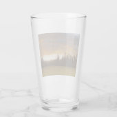カリフォルニアの夕日（カリフォルニアの風景） タンブラーグラス (裏面)