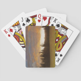 カリフォルニアの夕日（カリフォルニアの風景） トランプ