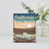 カリフォルニアの夕陽 ポストカード (スタンド正面)