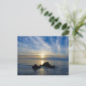 カリフォルニアの夕陽 ポストカード (スタンド正面)