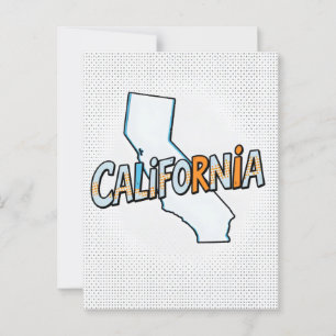 カリフォルニアの夢の葉書 – Vintage Travel Vibe ポストカード