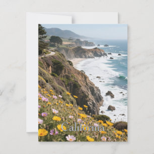 カリフォルニアの夢の葉書 – Vintage Travel Vibe ポストカード