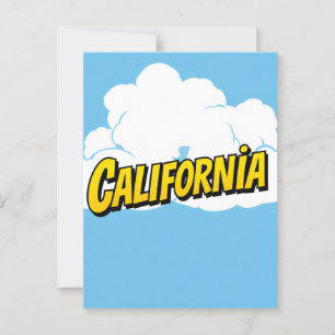 カリフォルニアの夢の葉書 – Vintage Travel Vibe ポストカード