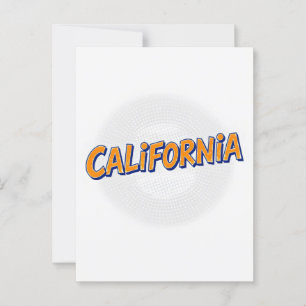 カリフォルニアの夢の葉書 – Vintage Travel Vibe ポストカード