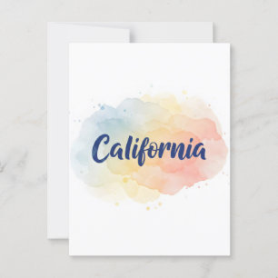 カリフォルニアの夢の葉書 – Vintage Travel Vibe ポストカード