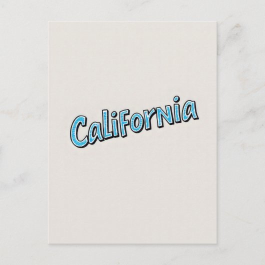 カリフォルニアの夢の葉書 – Vintage Travel Vibe ポストカード (正面)