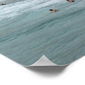 カリフォルニアの夢を見る写真ポスター ポスター (角)