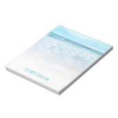 カリフォルニアの夢海ビーチウェーブカスタム ノートパッド (回転)