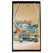 カリフォルニアの夢 スモールペーパーバッグ (裏面)