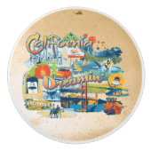 カリフォルニアの夢 セラミックノブ (正面)