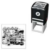 カリフォルニアの夢 セルフインキングスタンプ (インサイチュ)