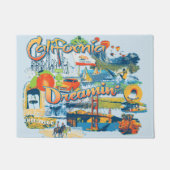 カリフォルニアの夢 ドアマット (正面)