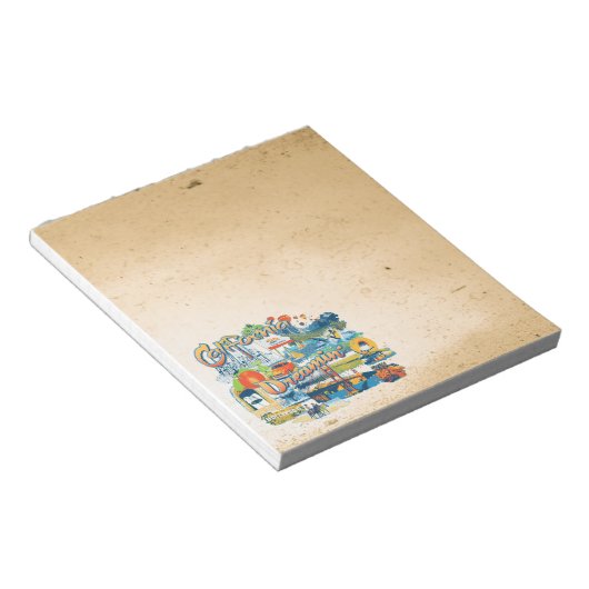 カリフォルニアの夢 ノートパッド (アングル)