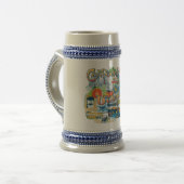 カリフォルニアの夢 ビールジョッキ (正面左)