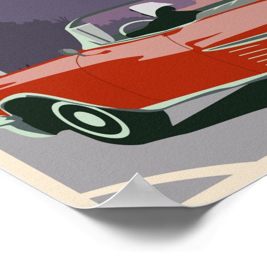 カリフォルニアの夢 ポスター (角)