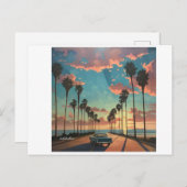 カリフォルニアの夢 ポストカード (正面/裏面)