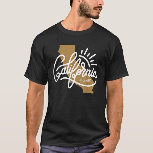 カリフォルニアの夢 Tシャツ (正面)