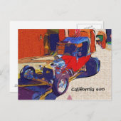 カリフォルニアの太陽 ポストカード (正面/裏面)