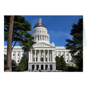 カリフォルニアの州の国会議事堂の建物-サクラメント