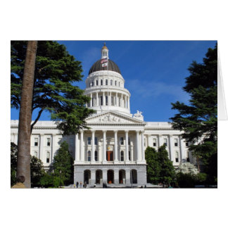 カリフォルニアの州の国会議事堂の建物-サクラメント