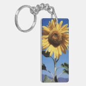 カリフォルニアの巨大なひまわり (Helianthus) 3 キーホルダー (正面左)