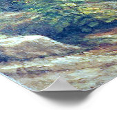 カリフォルニアの巨大なレッドウッドの木アルバート・ビエルシュタット ポスター (角)