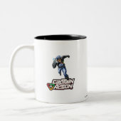 カリフォルニアの戦士のマグ ツートーンマグカップ (左)