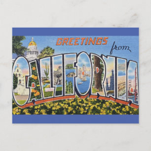 カリフォルニアの旅行はがき ポストカード
