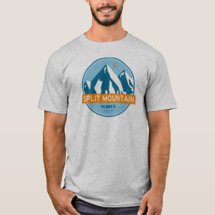 カリフォルニアの星と月 スプリットマウンテン Tシャツ