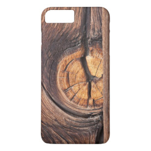 カリフォルニアの木の節のクローズアップ iPhone 8 PLUS/7 PLUSケース