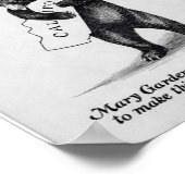 カリフォルニアの楽譜が大好き ポスター (角)