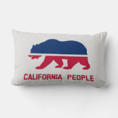 カリフォルニアの民 ランバークッション (裏面)